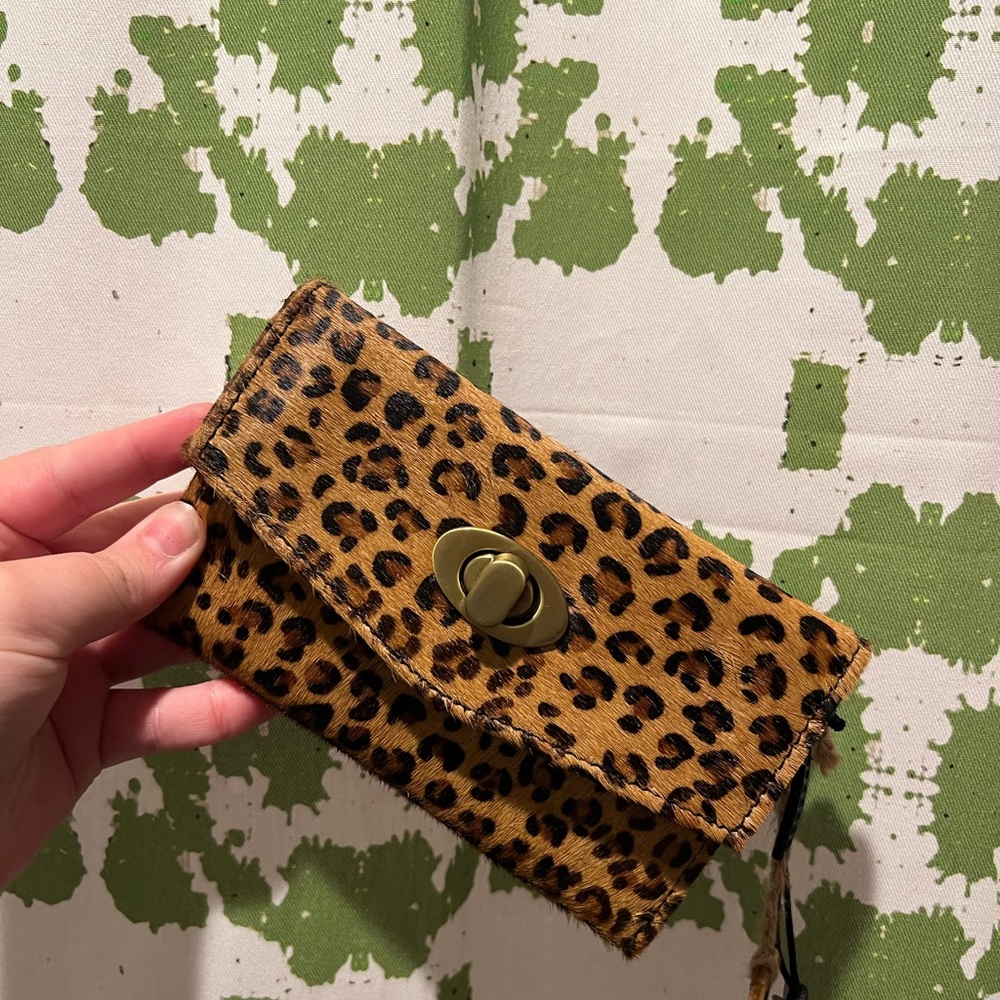NWT Myra cheetah wallet